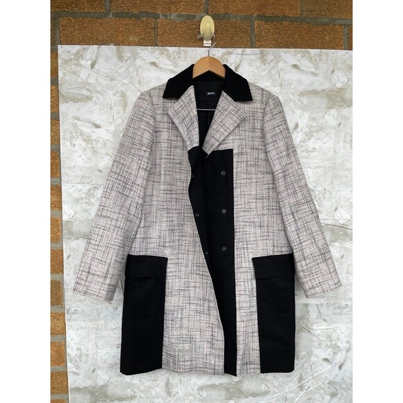 Jil Sander Navy collection overcoat virgin wool blend size 34/small - Picture 6 of 12